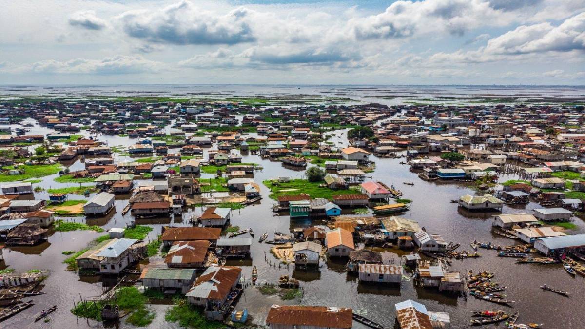 Benin - Lake village of Ganvié