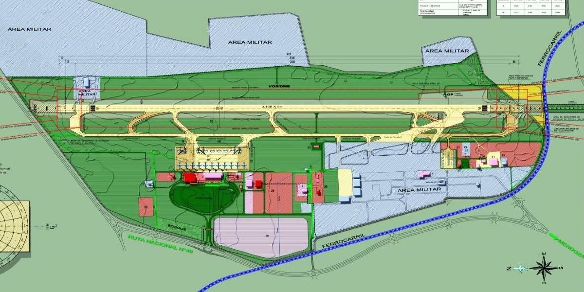 Master Plan of 5 Airports: Bariloche, Mendoza, Igauzù, Mar de la Plata, Comodoro Ridavia (Argentina)