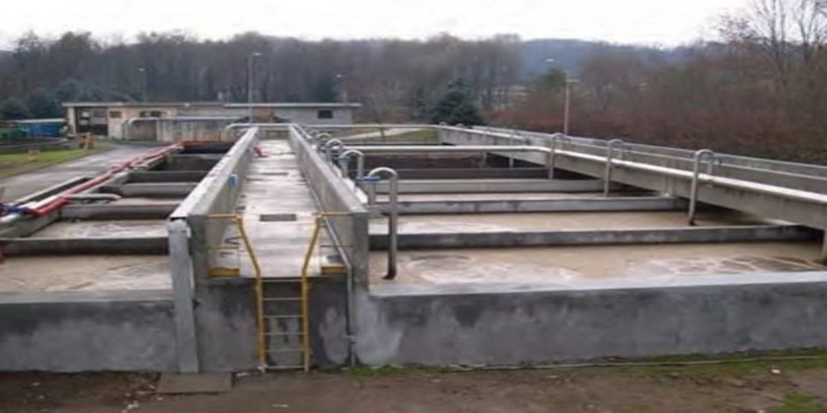 Works for upgrading of Borgomanero wastewater treatment plant (Italy)