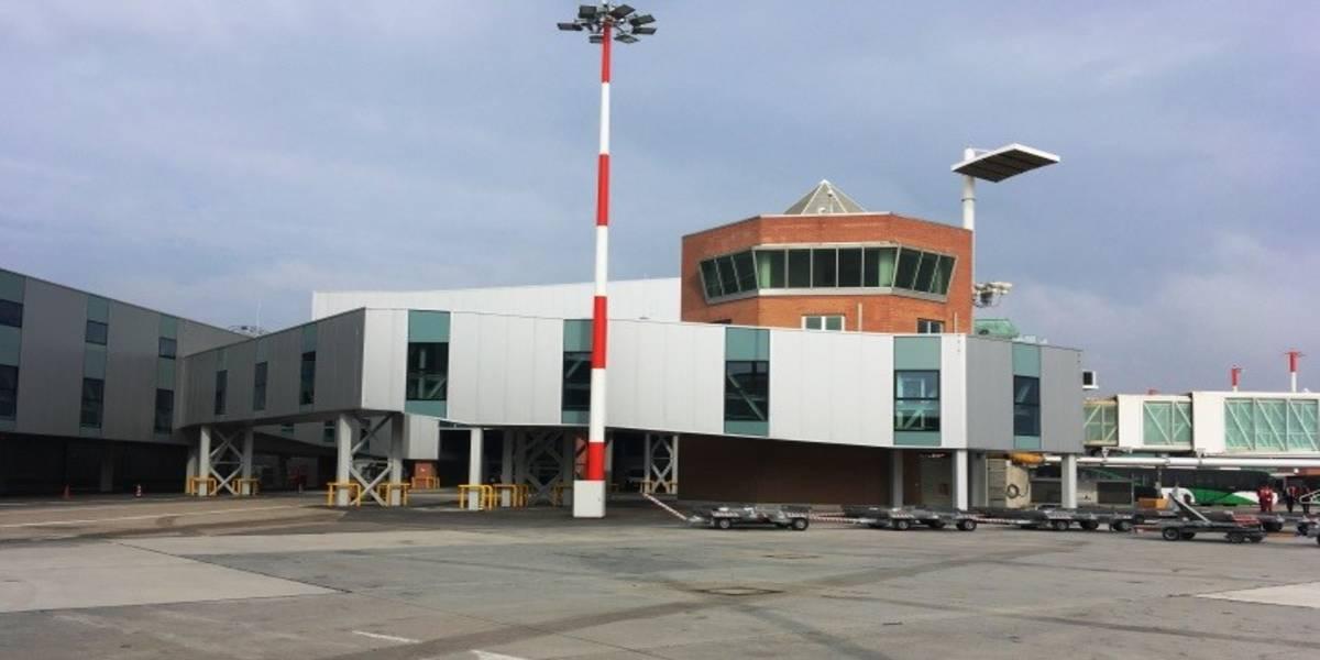 Marco Polo Airport in Venice (Italy)