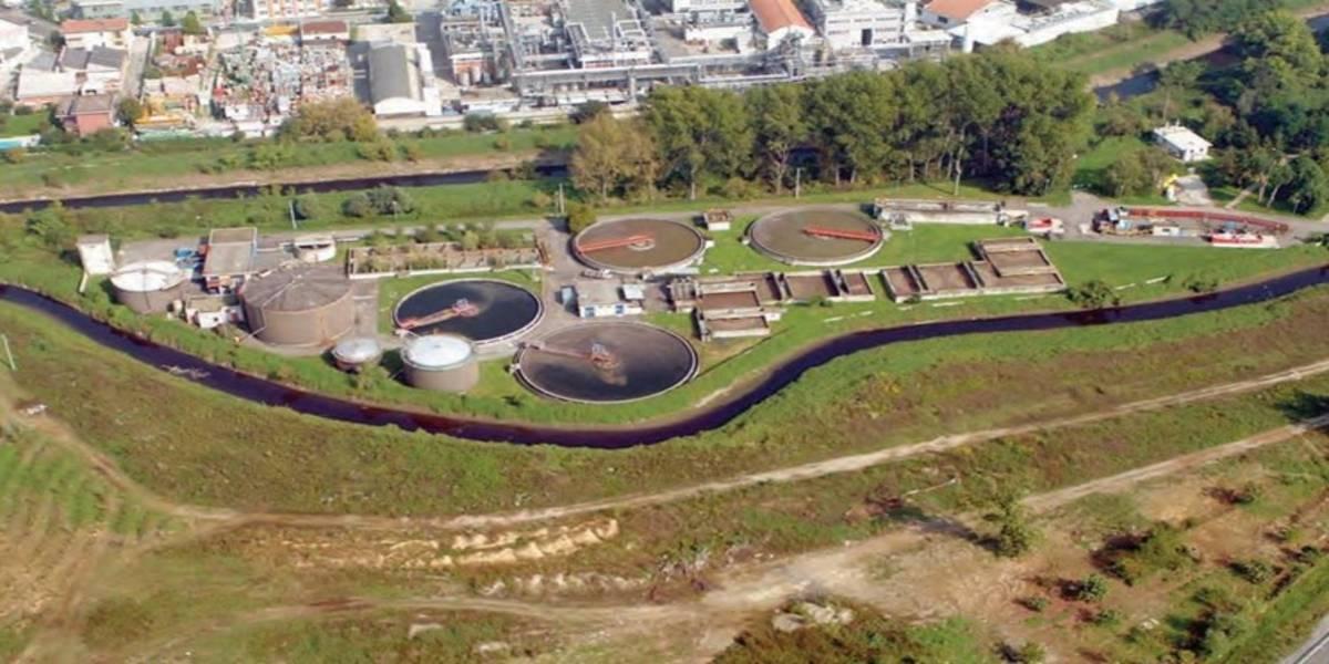 Enlargement and upgrading of the Rozzano waste water treatment plant (Italy)