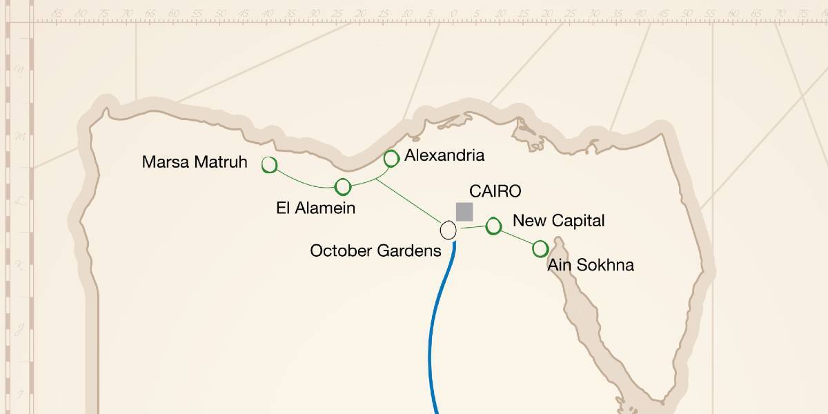 Detailed Design of Alignment and Permanent Way of the High-Speed Railway Line from El Ain El Sokhna City On the Red Sea Cost to Marsa Matrouh on the Mediterranean Coast